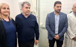 El Intendente Egüen y autoridades del Hospital Unzué presentaron el nuevo mamógrafo